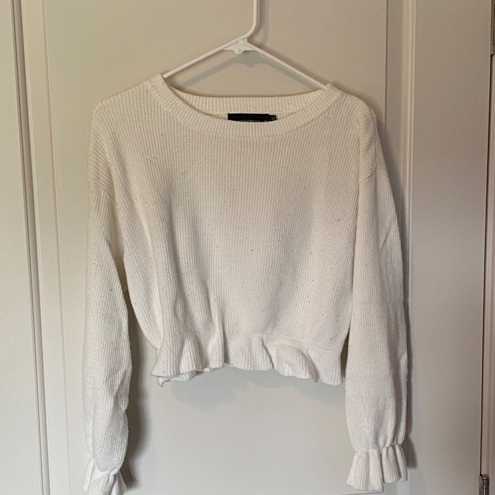 Minkpink Cropped Sweater